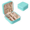 Caixa de joias portátil - jewelry case - MegaMartOnline