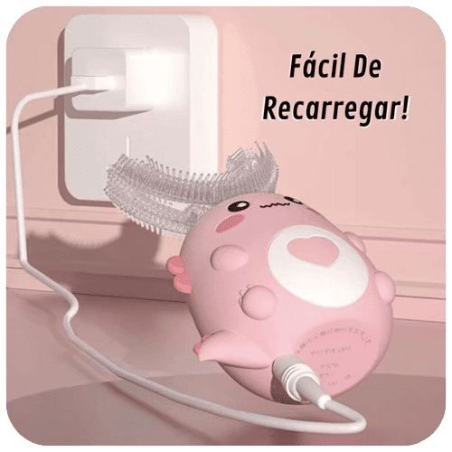 Brush Time - Escova Elétrica Infantil para uma Higiene Bucal Completa e Divertida