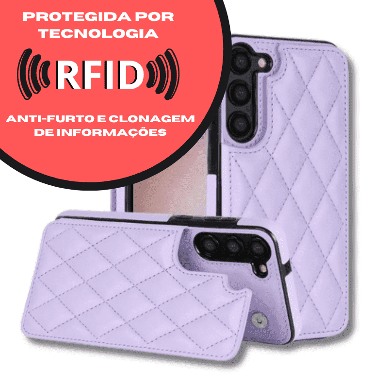 Case Guard - Capinha De Celular Com Carteira Para Samsung