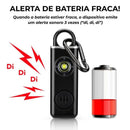 Chaveiro Seguro – Alarme Pessoal 135dB com Sensor de Vibração