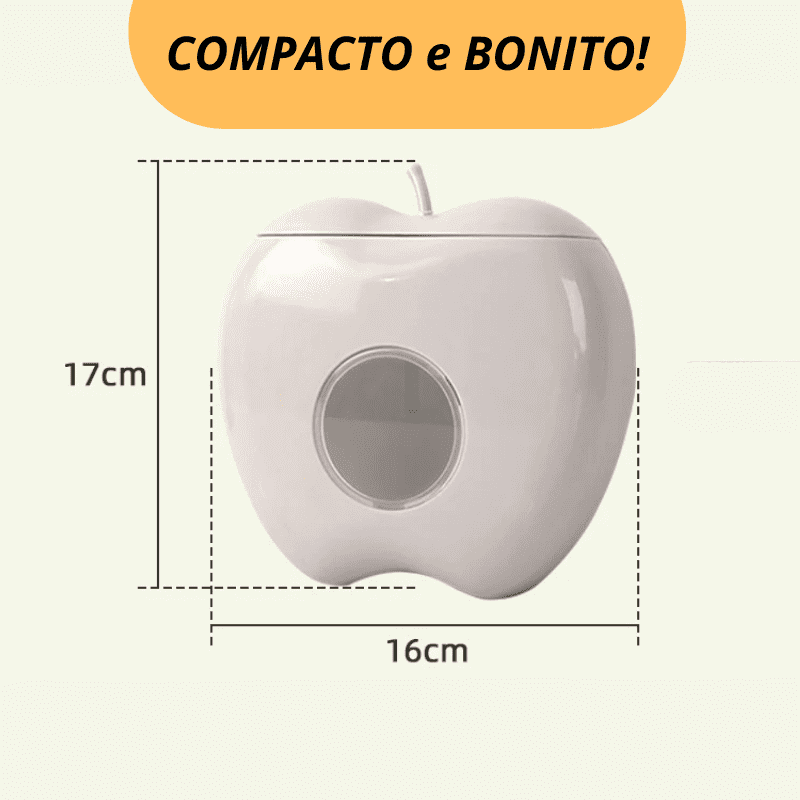 Maçã Organizadora de Papel filme - AppleStorage Box - MegaMartOnline