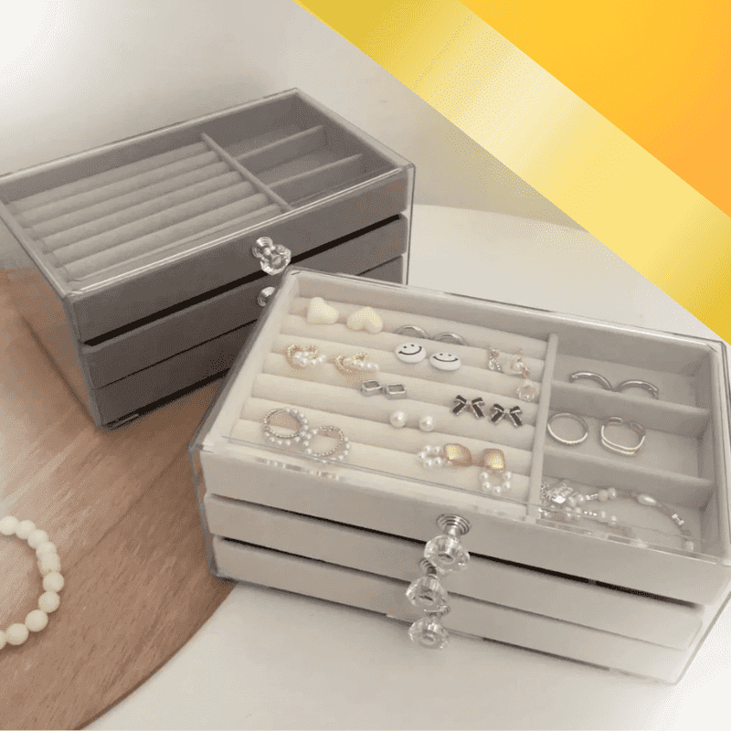 Porta Joias - Crystal Case - MegaMartOnline