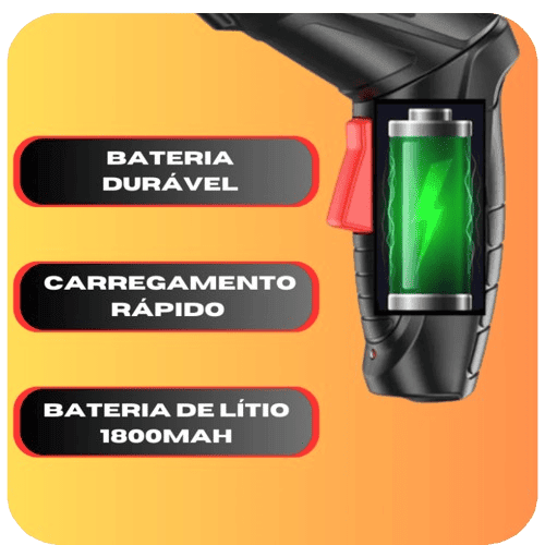Flex Drill - Furadeira Elétrica+ Kit Completo