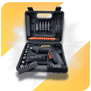 Flex Drill - Furadeira Elétrica+ Kit Completo