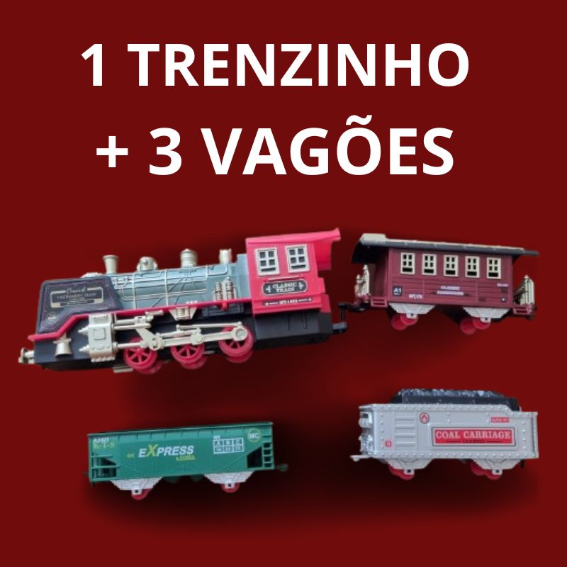Trenzinho De Natal a Vapor - Christmas Train