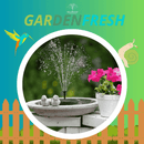 GardenFresh - Fonte Solar Para Decorar Sua Casa - MegaMartOnline
