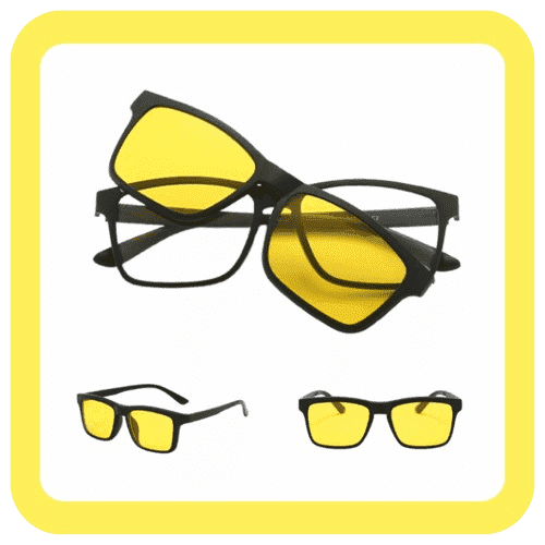 Flex Glasses - Kit 6 em 1 De Óculos Polarizados