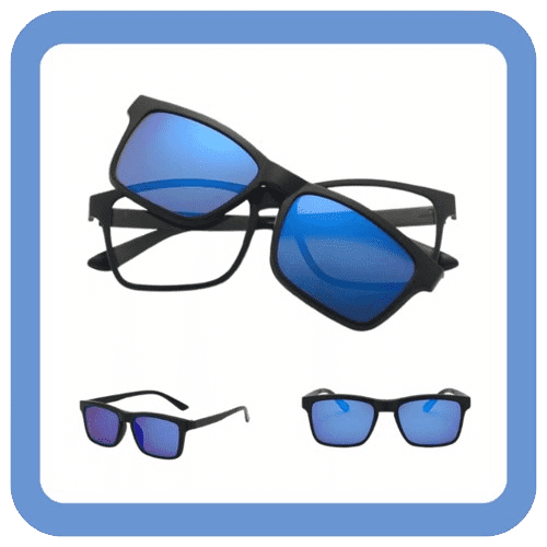 Flex Glasses - Kit 6 em 1 De Óculos Polarizados