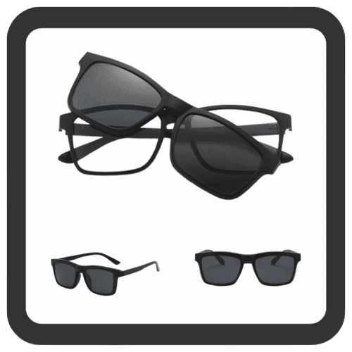 Flex Glasses - Kit 6 em 1 De Óculos Polarizados