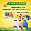 Olho Mágico – Mini Microscópio de Bolso para Crianças com Luz LED