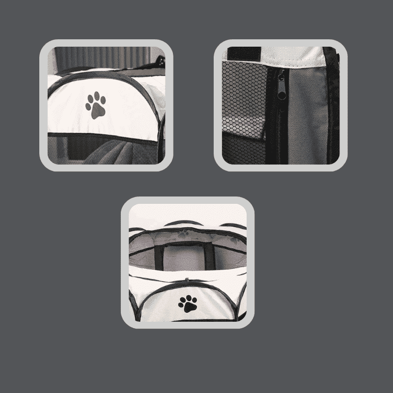 Cercadinho PetFlex - Cercado para Pet Dobravel - MegaMartOnline