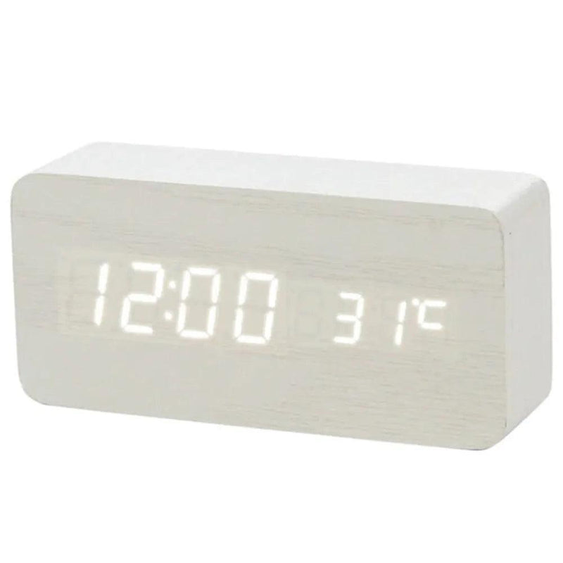 Relógio De Madeira Moderno - WoodenTime - MegaMartOnline