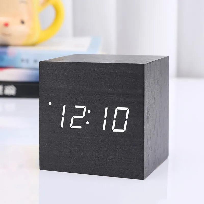 Relógio De Madeira Moderno - WoodenTime - MegaMartOnline