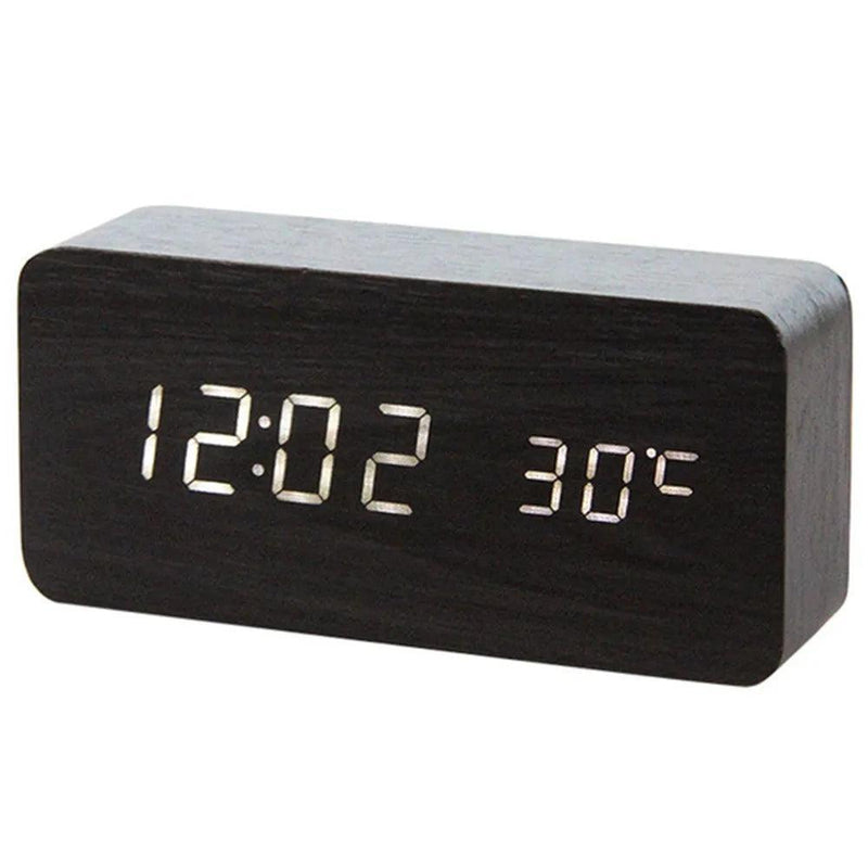 Relógio De Madeira Moderno - WoodenTime - MegaMartOnline