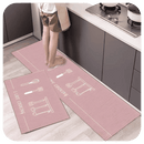 Kit Tapetes Seca Plus - Antiderrapante com Design Moderno e Acolchoado