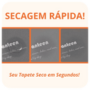 Kit Tapetes Seca Plus - Antiderrapante com Design Moderno e Acolchoado