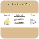 Jewel Lock - Kit Colar De Cruz + Fecho magnético